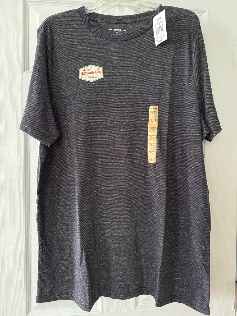 Men's urban pipeline Heather Charcoal Short-Sleeve Tee